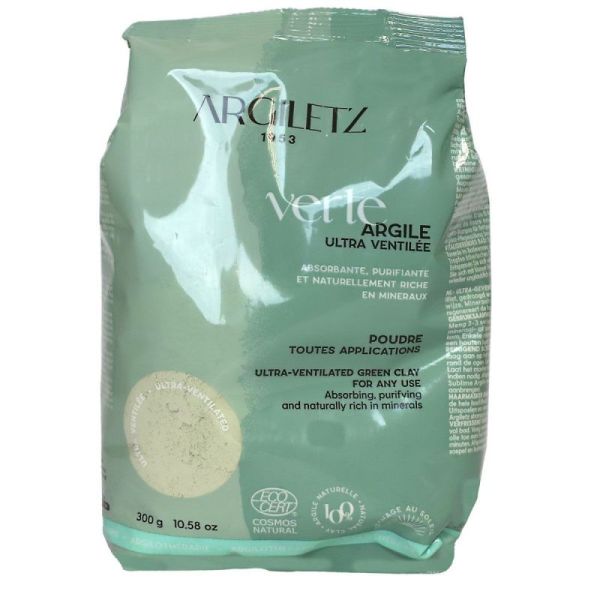 Argiletz Argile Verte Ultra Ventilée - 300g