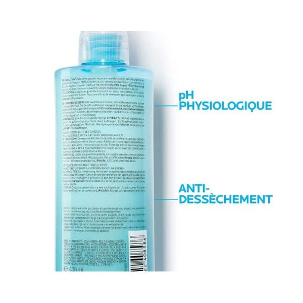 Lipikar Surgras Crème Lavante Anti-Dessèchement - 750ml