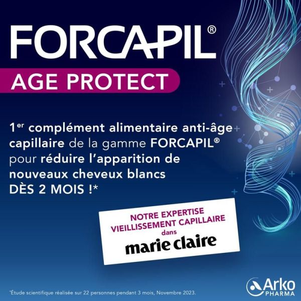 Forcapil® Age Protect comprimé - 90 comprimés