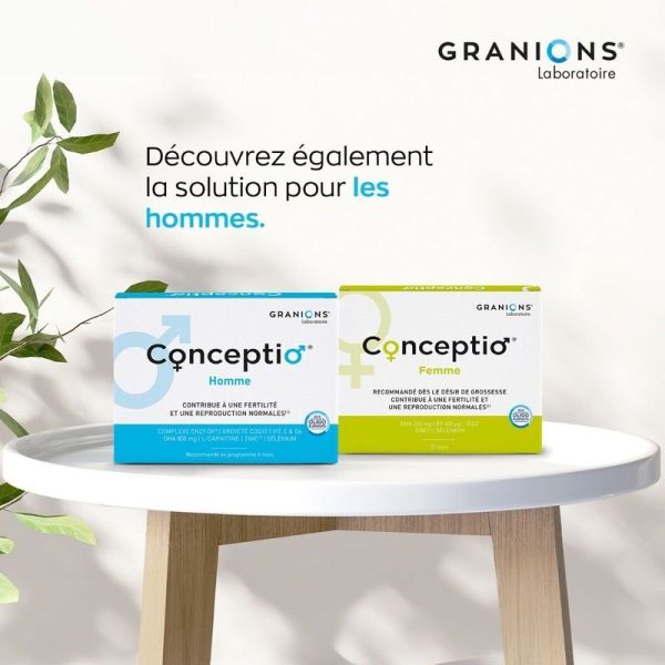Conceptio Femme - 30 capsules + 30 gélules