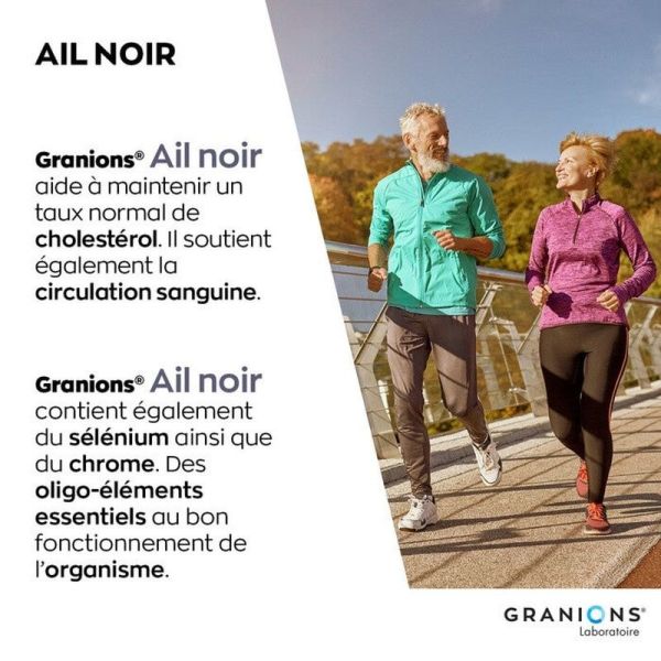 Système cardiovasculaire Ail Noir - 500 mg