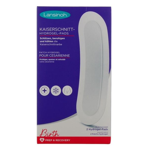 Patch Hydrogel pour Césarienne - 2 patchs