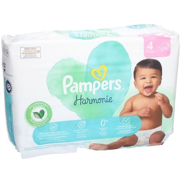 Harmonie couche Taille 4 - 36 pièces