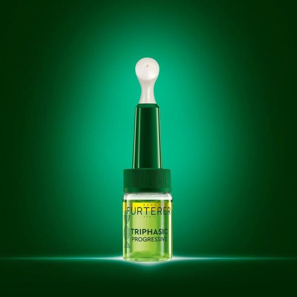 Triphasic Progressive Traitement Antichute Longévité & Densité 8 x 5,5 ml