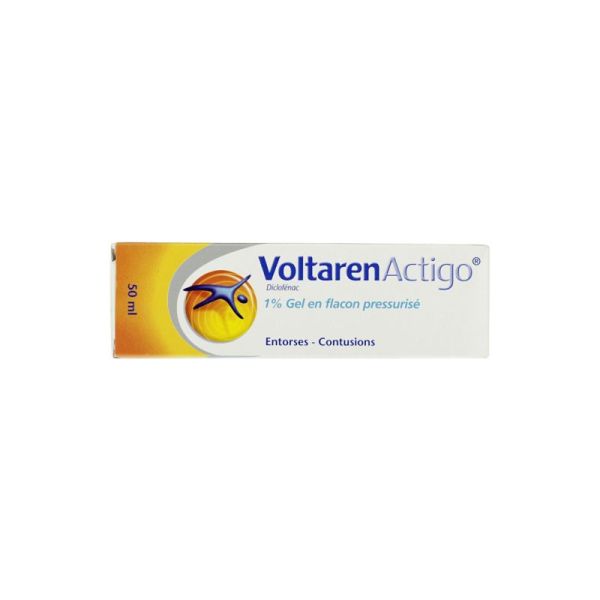 VOLTARENACTIGO 1%, gel en flacon pressurisé - 50 ml