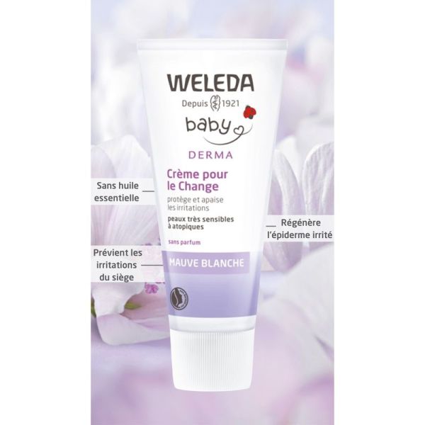 Mauve blanche Crème pour le Change à la Mauve blanche - 50 ml