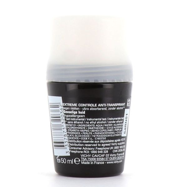 Détranspirant Extreme Control 72h - 50ml