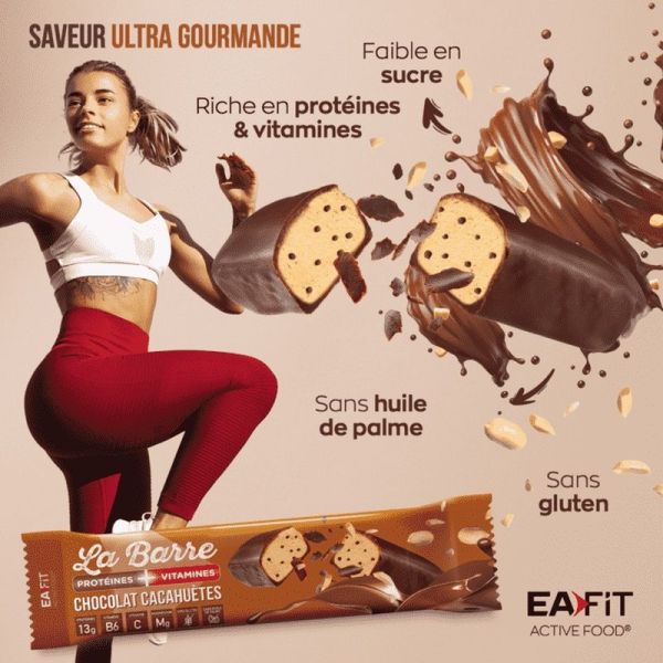 Barre protéines + vitamines - 49G