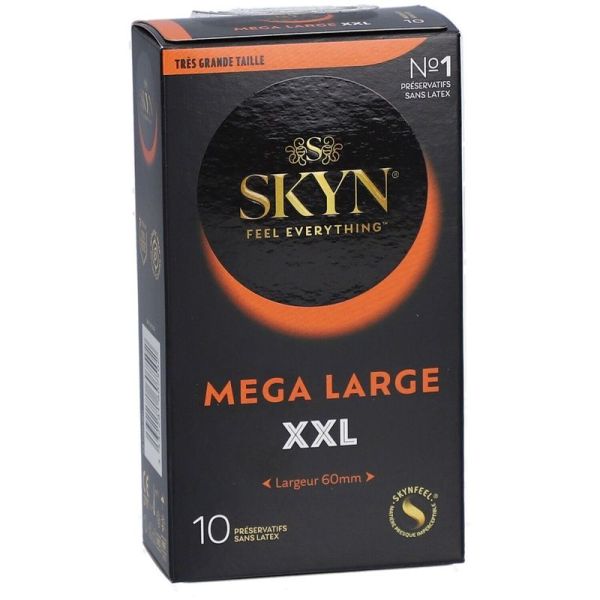 Skyn Mega Large Préservatifs XXL - 10 unités