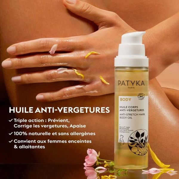BODY Huile Corps Anti-Vergetures - 100ml