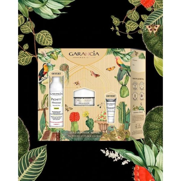 LES JARDINS DU MONDE - Le Rituel Anti-Âge Global - 30 ml + 30 ml + 5 ml