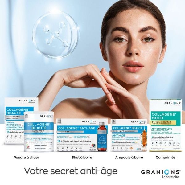 Collagène+ Multi type I, II, III, V, X - Comprimés