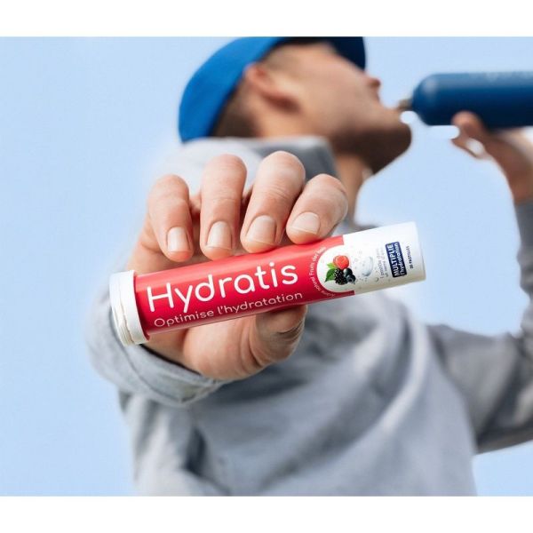Hydratis 50+ Solution de Réhydratation Arôme : Fruits des bois - 20 pastilles