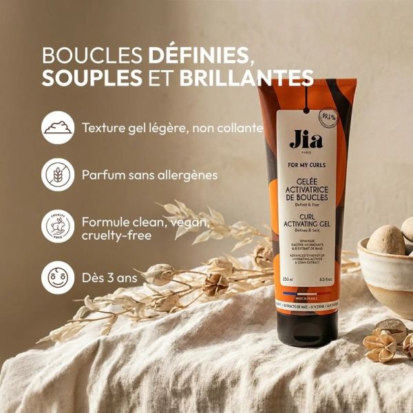 Gelée activatrice de boucles