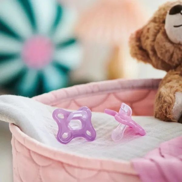 Comfort Sucette symétrique silicone - 2 à 12 mois