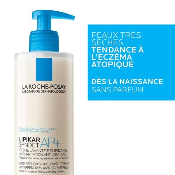Lipikar AP+ Syndet Crème Lavante - 400ml