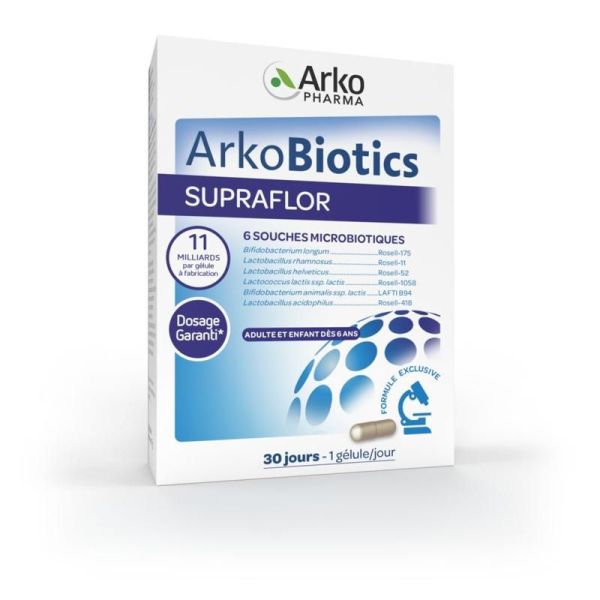 Supraflor® Arkobiotics® - 30 gélules