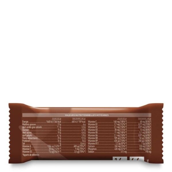 Eafit La Barre Protéinée Saveur : Chocolat - 46 g