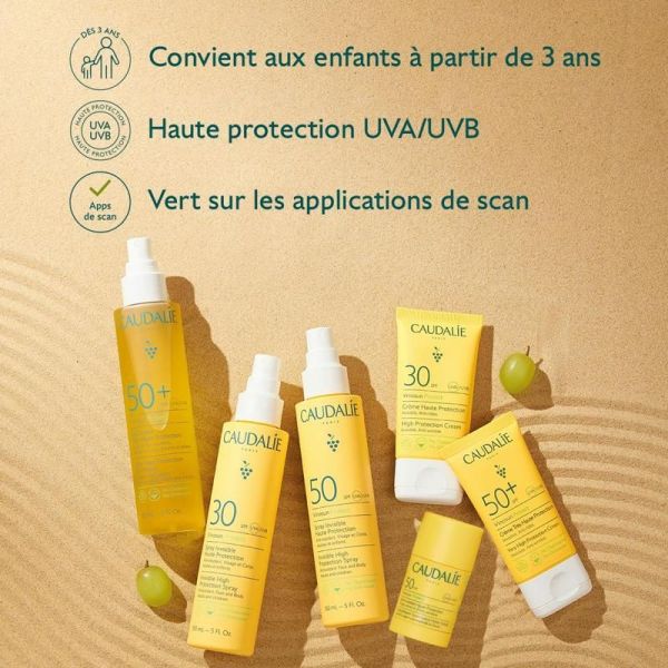 Vinosun Protect Crème Solaire Haute Protection SPF30