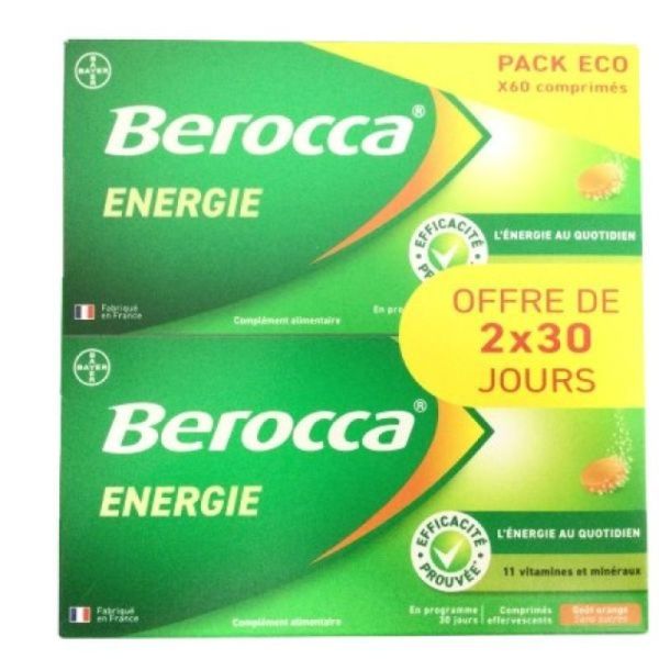 Berocca Energie - 60 comprimés effervescents