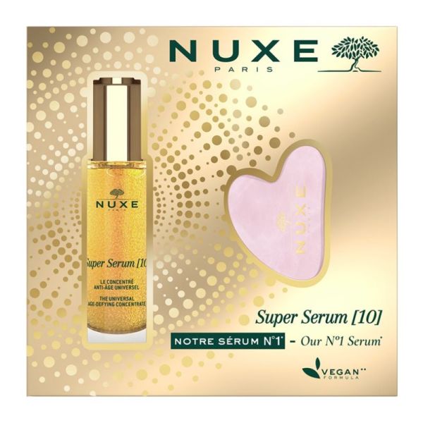 Nuxe Super Serum [10] 30 ml + Gua Sha Offert