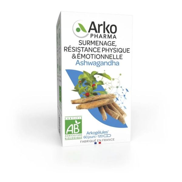 Ashwagandha BIO - 120 gélules