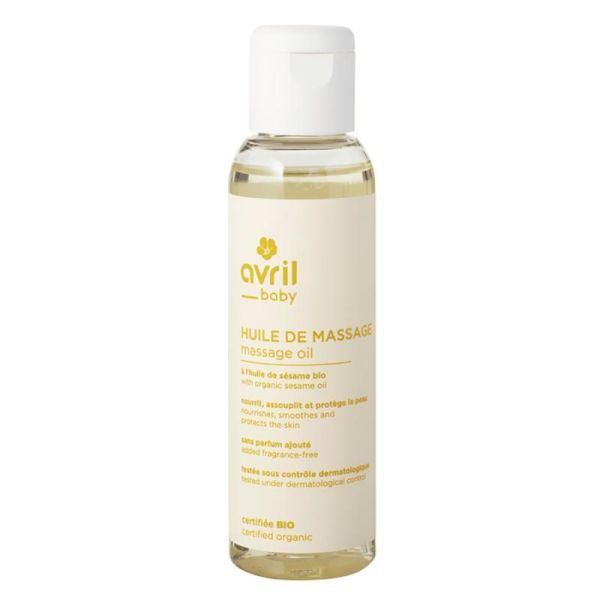 Huile de massage bébé - 100 ml