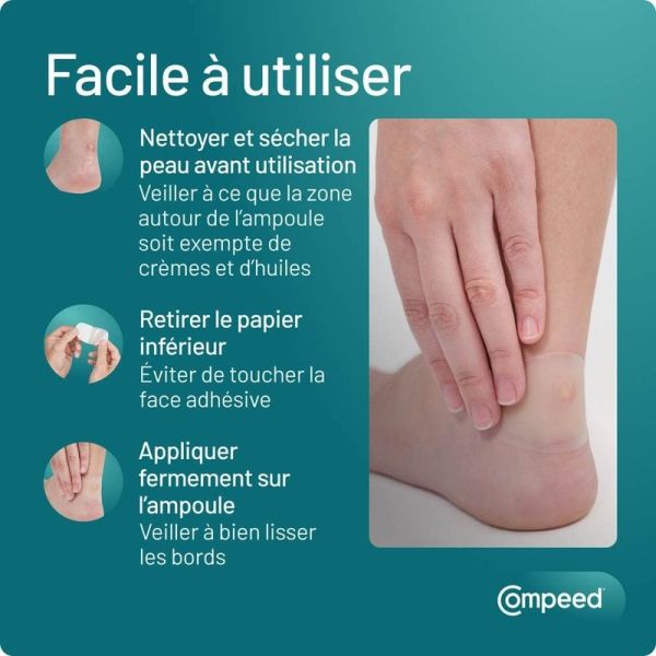 Ampoules Extrême Talon - 5 pansements