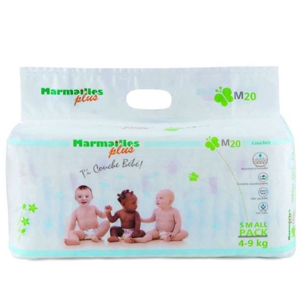 Marmailles Plus Couches taille M - 20 unités