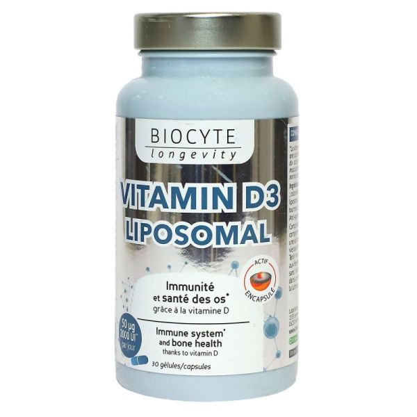 Biocyte Longevity Vitamin D3 Liposomal - 30 Gélules