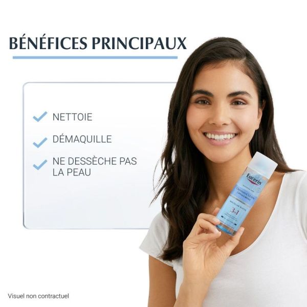 Eau Micellaire 3 en 1 DERMATOCLEAN [HYALURON] - 400 ml