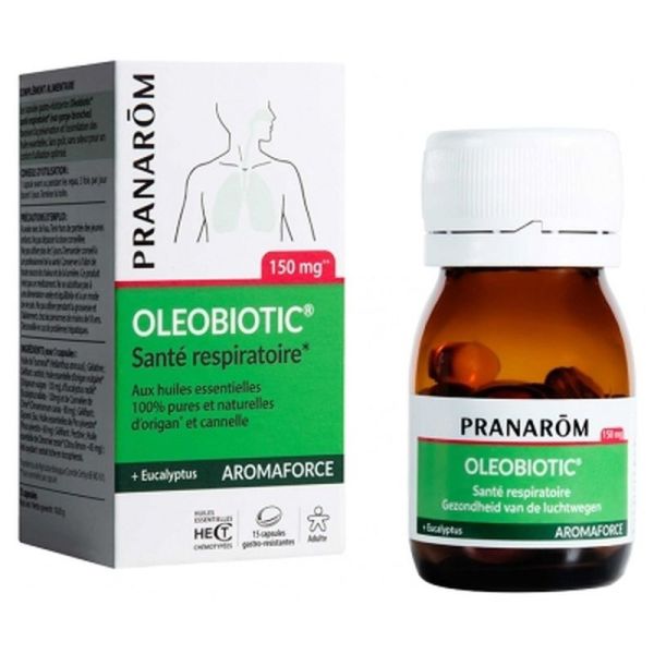Aromaforce Oleobiotic Santé Respiratoire - 15 Capsules