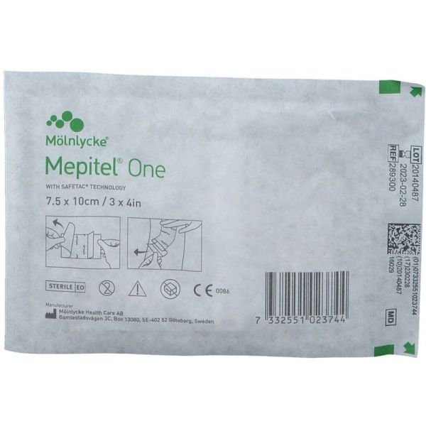 Interface pansement Mepitel One - 7,5 cm x 10 cm