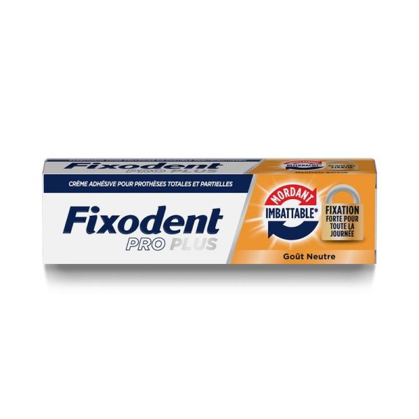 Pro Plus Crème Adhésive Fixation Forte Goût Neutre - 40 g