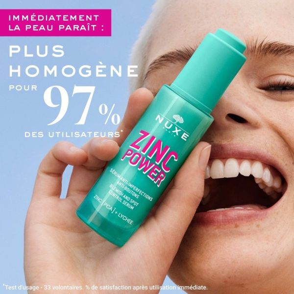 ZINC POWER Sérum anti-imperfections anti-boutons - 30ml