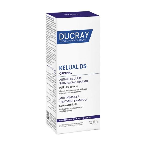 Kelual DS ORIGINAL Shampooing traitant anti-pelliculaire - Original - 100 ml