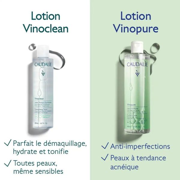 Lotion Purifiante à L'Acide Salicylique Vinopure - 400 ml