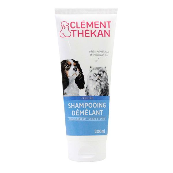 Clément Thékan Shampooing Démêlant Chiens et Chats - 200ml