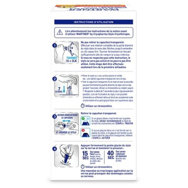Cryothérapie - Stylo anticernes verrues - 14ml