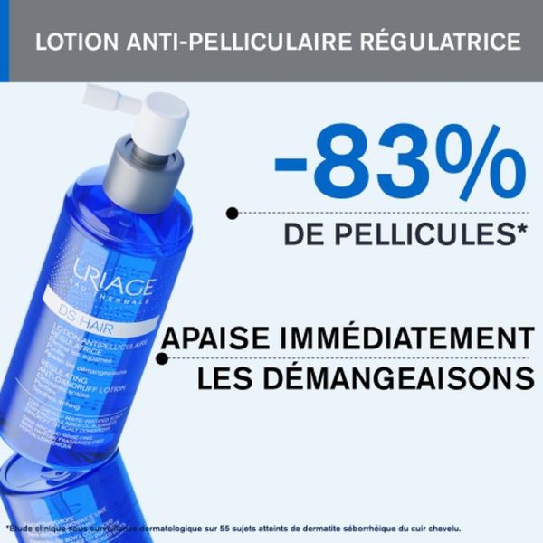 Shampoings & soins capillaires DS HAIR - Lotion Antipelliculaire Régulatrice - 100 mL