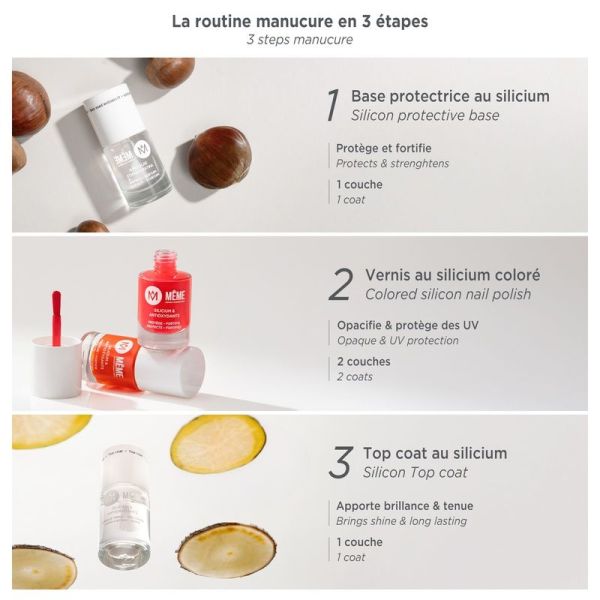 Top coat au silicium - 10 ml