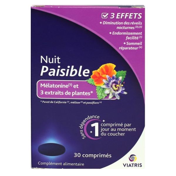 Nuit Paisible Comprimés - 30