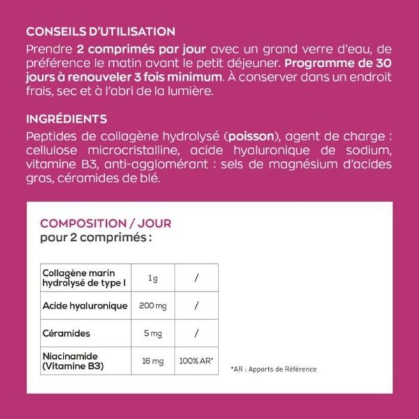 Besoins Complexe Hydratation - 60 comprimés