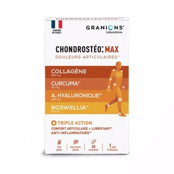 Chondrostéo Max Douleurs Articulaires - 60comprimés