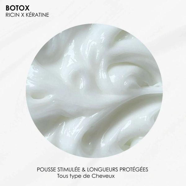 Botox capillaire à l'huile de ricin - 250 ml