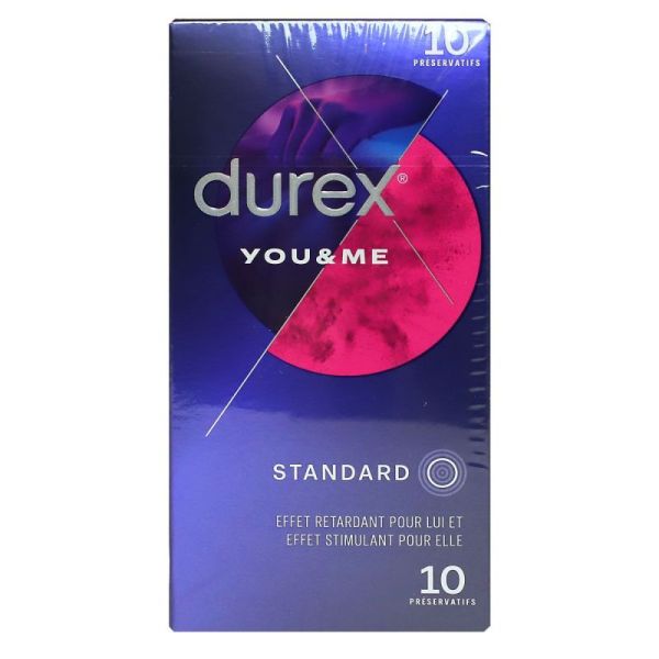 Durex You & Me - 10 Préservatifs