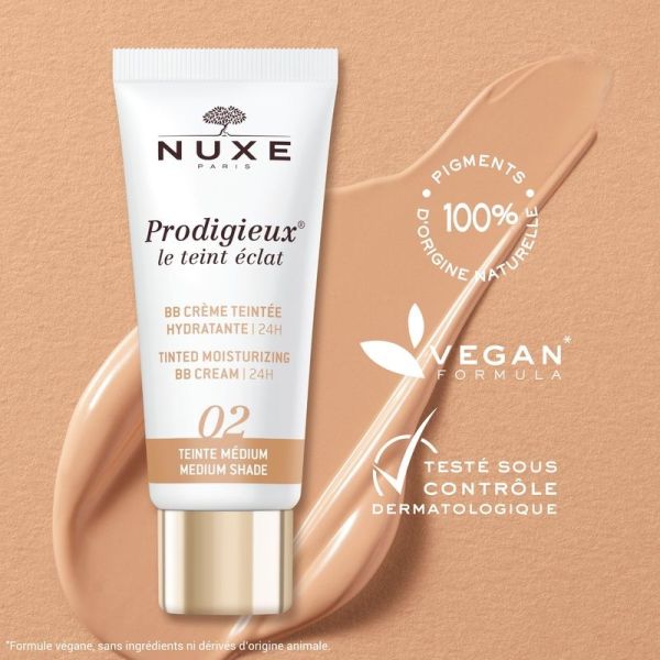 PRODIGIEUX® BB Crème Teintée Hydratante - 30ml