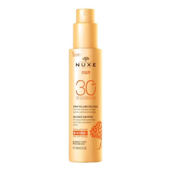 Spray Solaire Délicieux Haute Protection SPF30 visage et corps - 150 ml