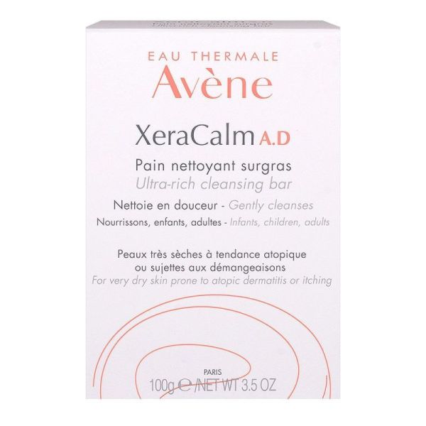 Avène XeraCalm AD Pain Nettoyant Surgras - 100 g