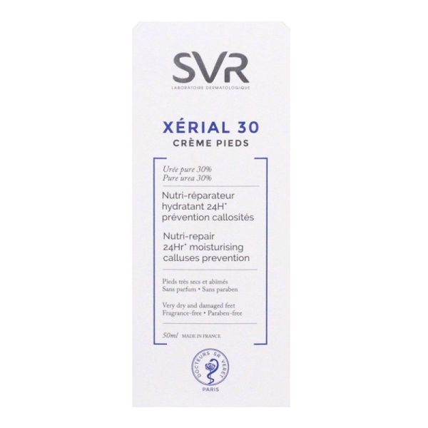 Xérial 30 Crème Pieds - 50ml